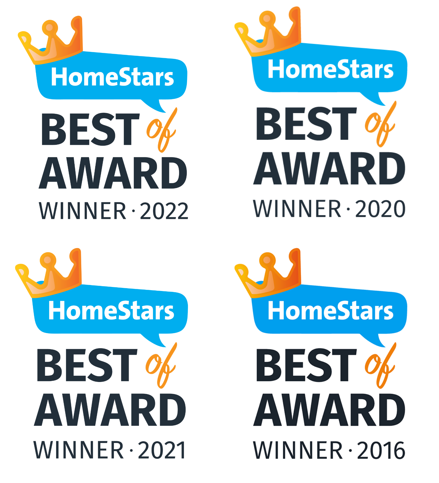 HomeStars 2022-2016 Winner